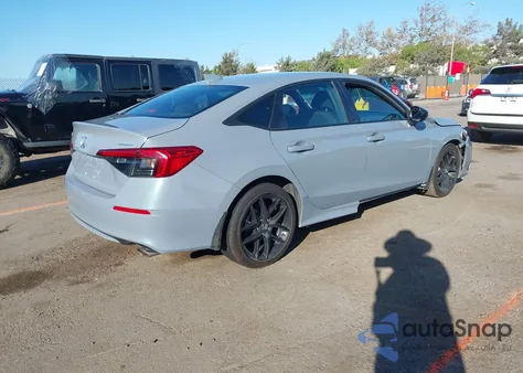 2024 Honda Civic Sport z USA, uszkodzony, nr VIN 2HGFE2F57RH585681